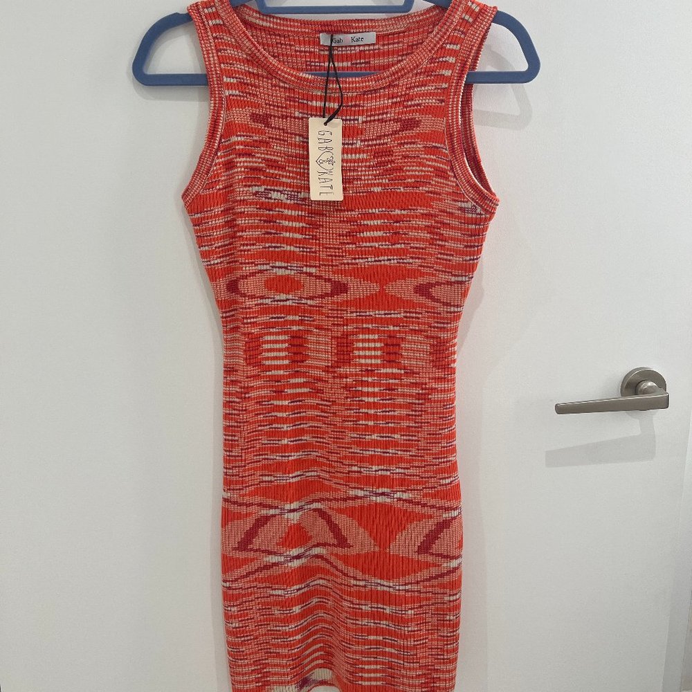 NWT Lexi Marled Knit Mini Dress
